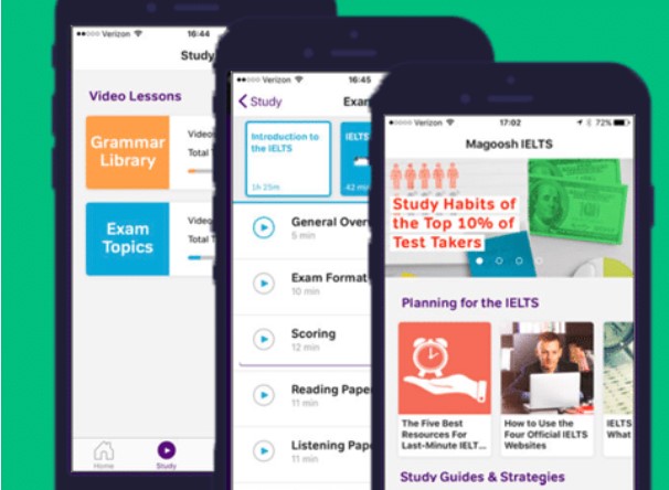 TOEFL, IELTS, & GRE App On Android